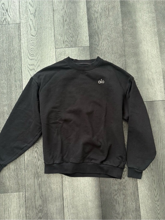 ALO Yoga Sweaters - Alo Black Crewneck Sweatshirt